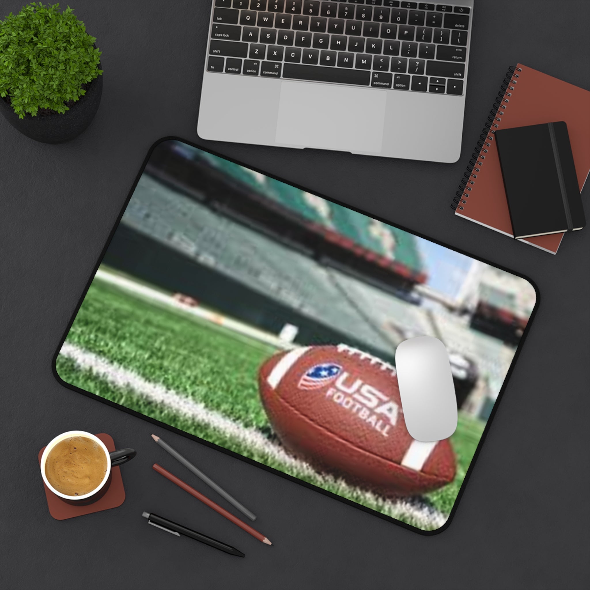 Football mouse pad