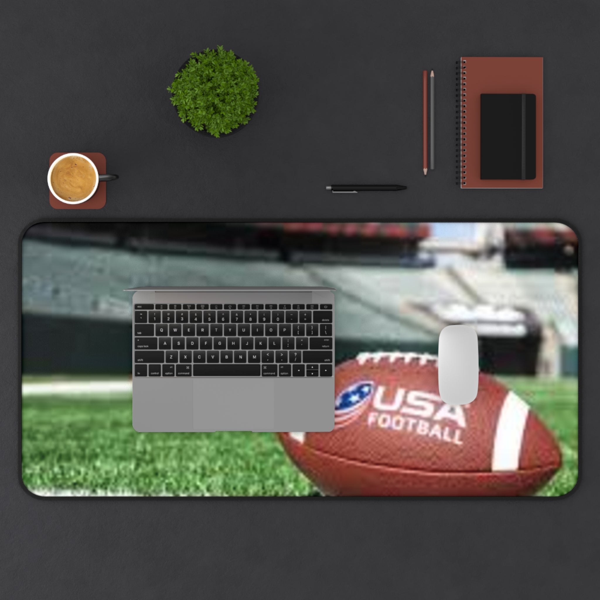 Football mouse pad