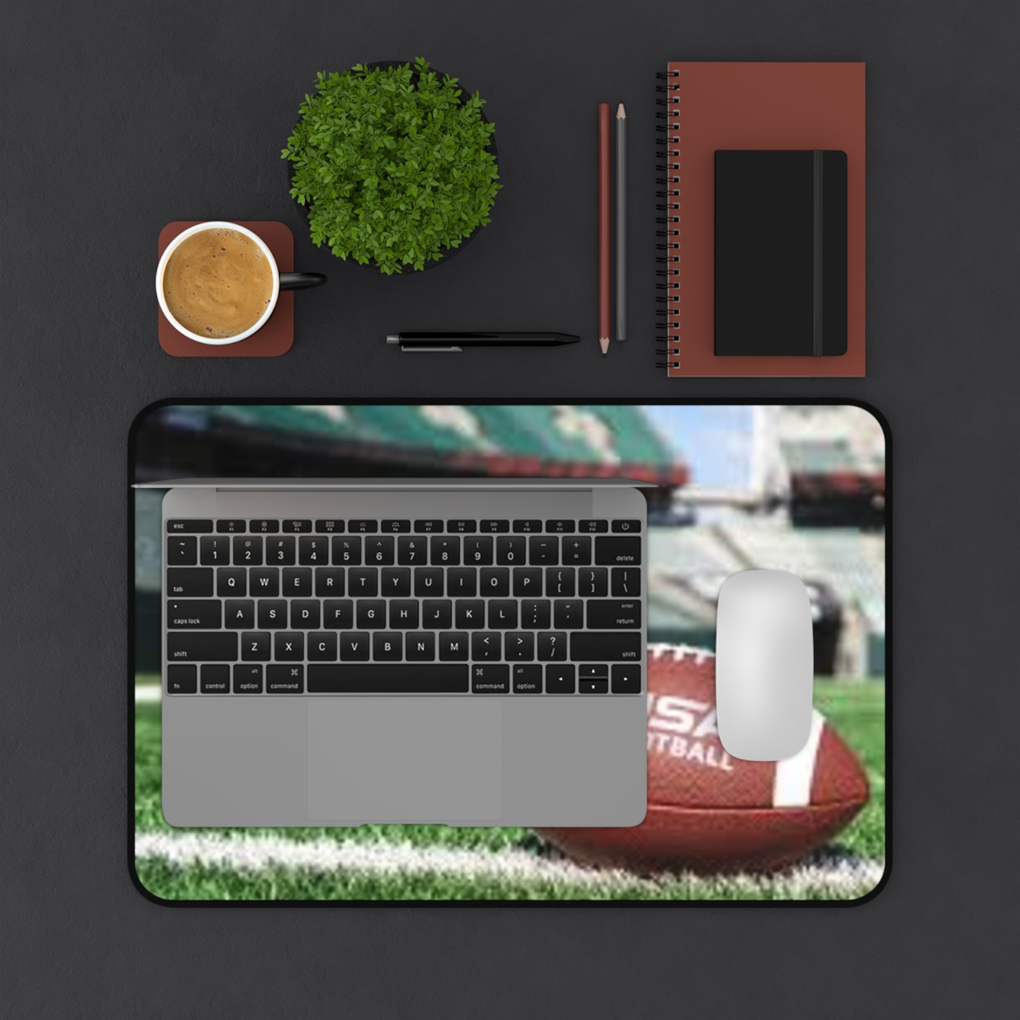 Football mouse pad