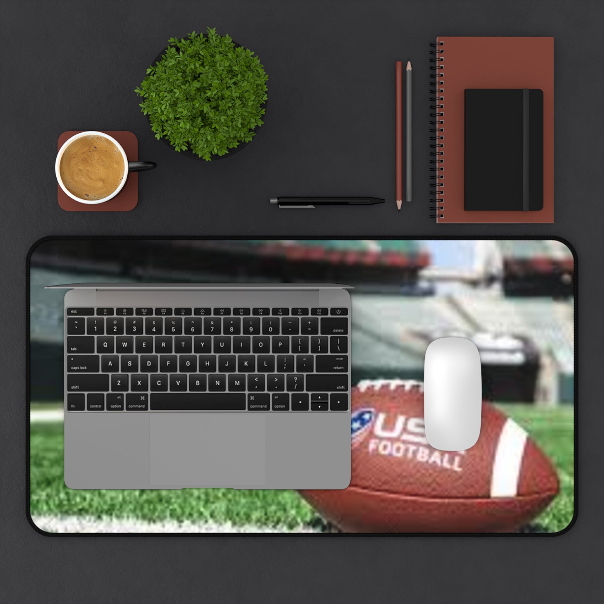 Football mouse pad